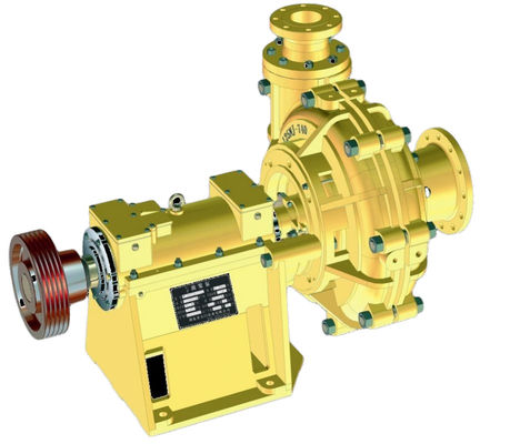 ποιότητας  Horizontal 500kw 740r/Min Heavy Duty Mud Slurry Pump ISO9001 Certification εργοστάσιο