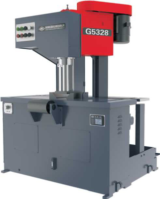 Μέταλλο G5328 2.2kw Benchtop που κόβει το κάθετο πριόνι ISO9001 ζωνών εγκεκριμένο